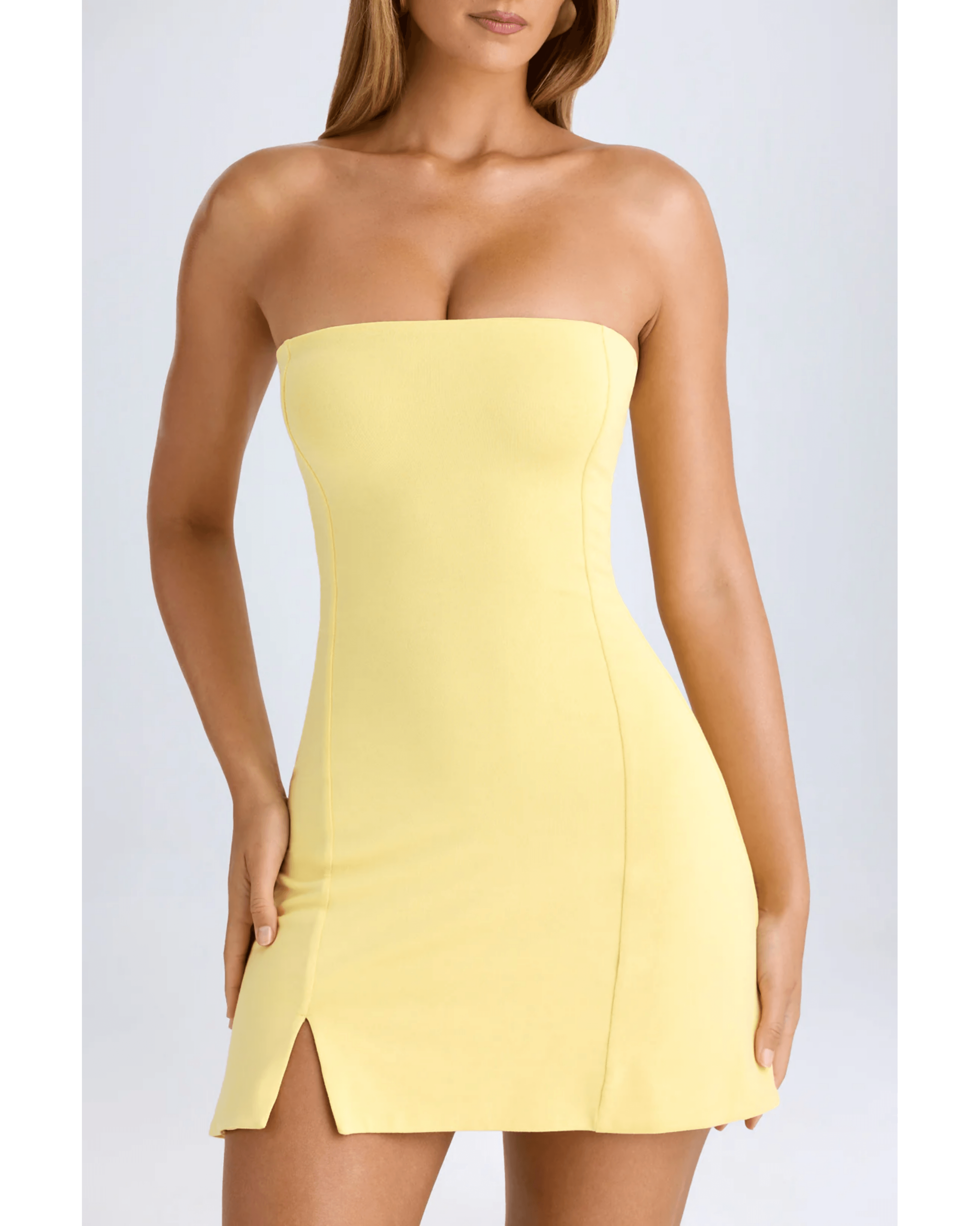 Brielle Modal Bandeau Mini Dress - Endless - UAE Rental and Resale for Women's Fashion