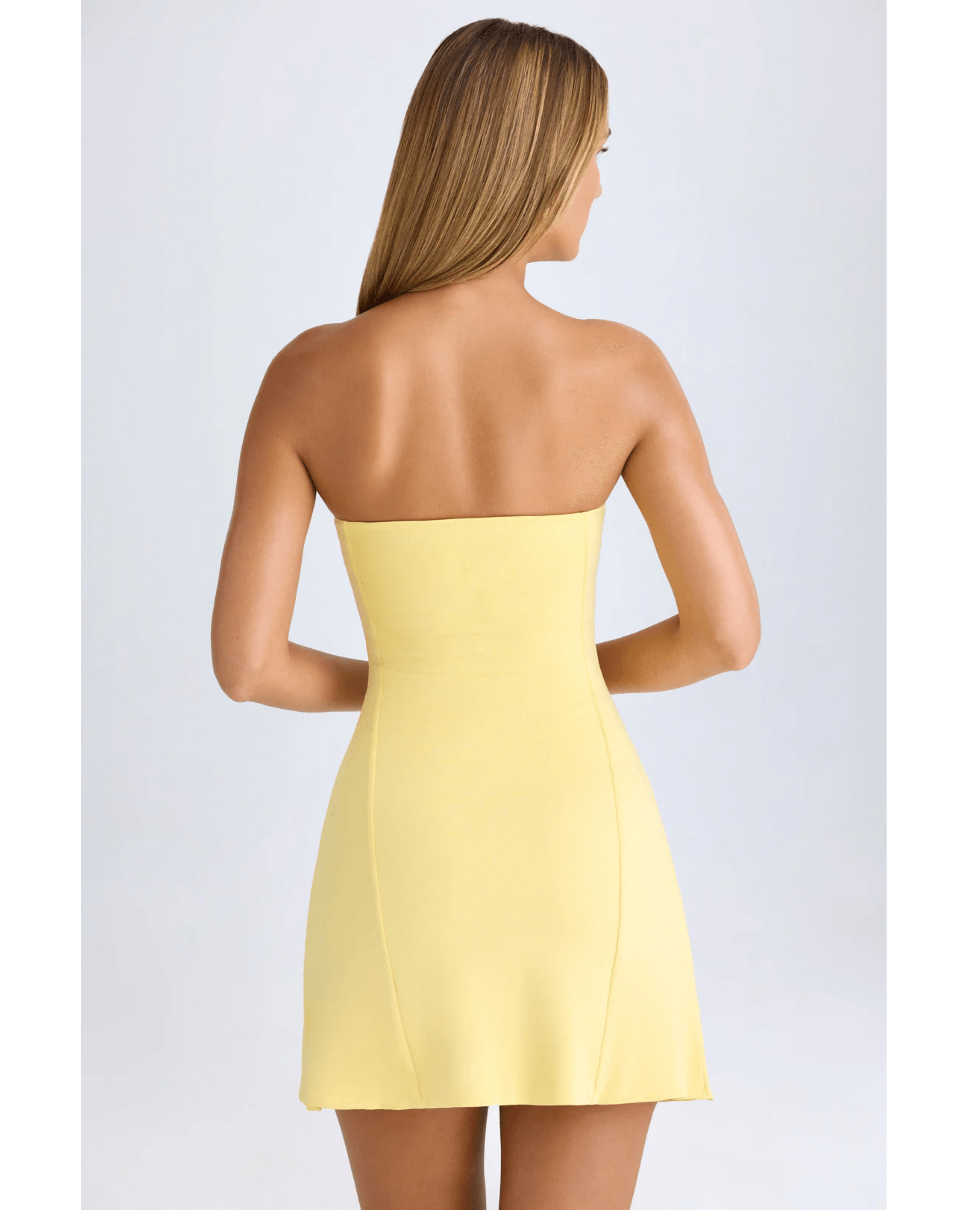 Brielle Modal Bandeau Mini Dress - Endless - UAE Rental and Resale for Women's Fashion