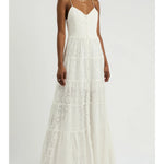 Broderie Anglaise Cotton Maxi Dress - Endless - UAE Rental and Resale for Women's Fashion