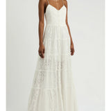 Broderie Anglaise Cotton Maxi Dress - Endless - UAE Rental and Resale for Women's Fashion
