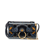 Calfskin Suede Floral Patchwork Studded Small Faye Shoulder Bag - Endless - UAE Rental and Resale for Women's Fashion