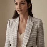 Cali Herringbone Check Blazer - Endless - UAE Rental and Resale for Women's Fashion
