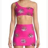 Callie Luxury Embellished Hot Pink Co-ord Set - Endless - UAE Rental and Resale for Women's Fashion