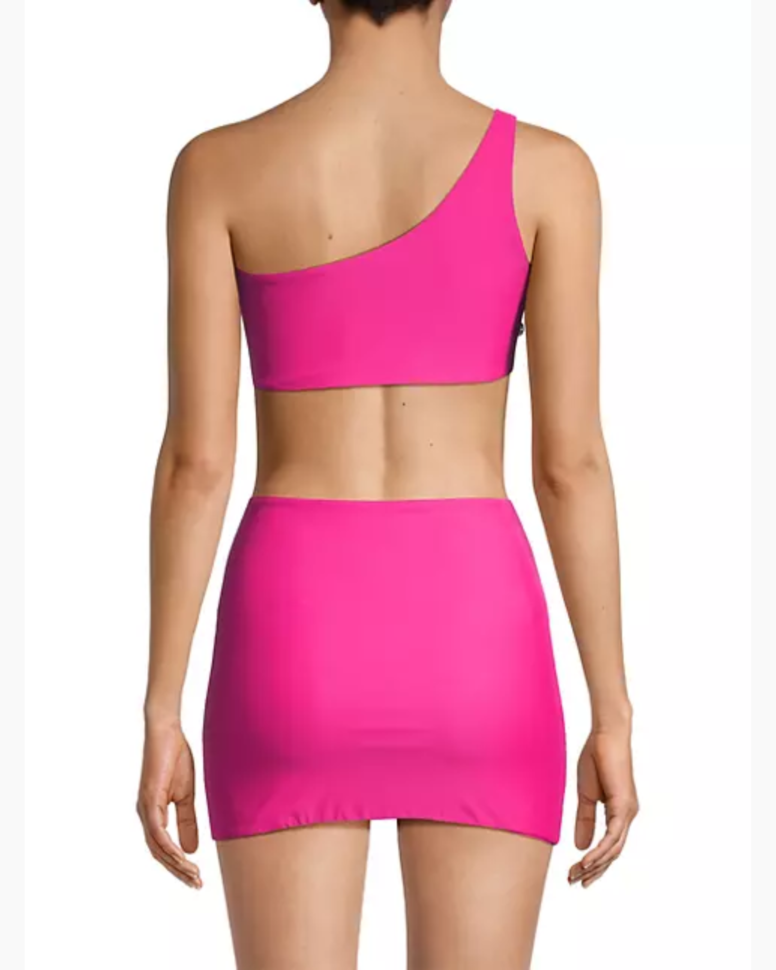 Callie Luxury Embellished Hot Pink Co-ord Set - Endless - UAE Rental and Resale for Women's Fashion