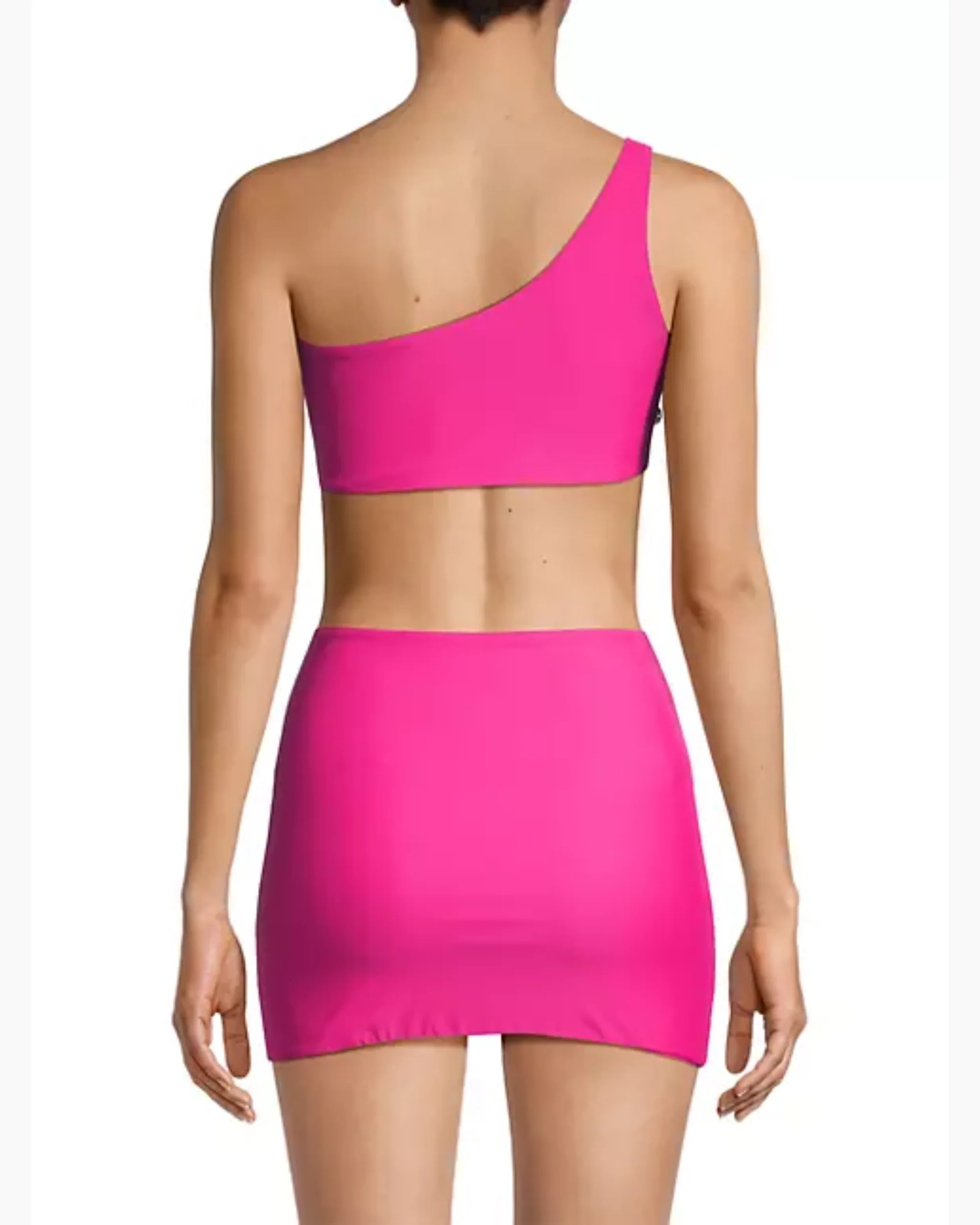 Callie Luxury Embellished Hot Pink Co-ord Set - Endless - UAE Rental and Resale for Women's Fashion