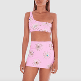 Callie Luxury Embellished Pink Co-ord Set - Endless - UAE Rental and Resale for Women's Fashion