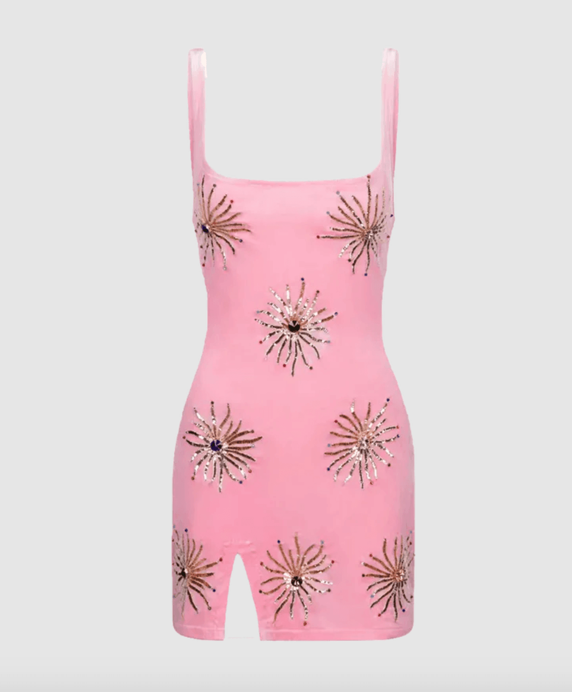 Callie Luxury Embellished Pink Party Dress - Endless - UAE Rental and Resale for Women's Fashion