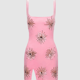 Callie Luxury Embellished Pink Party Dress - Endless - UAE Rental and Resale for Women's Fashion
