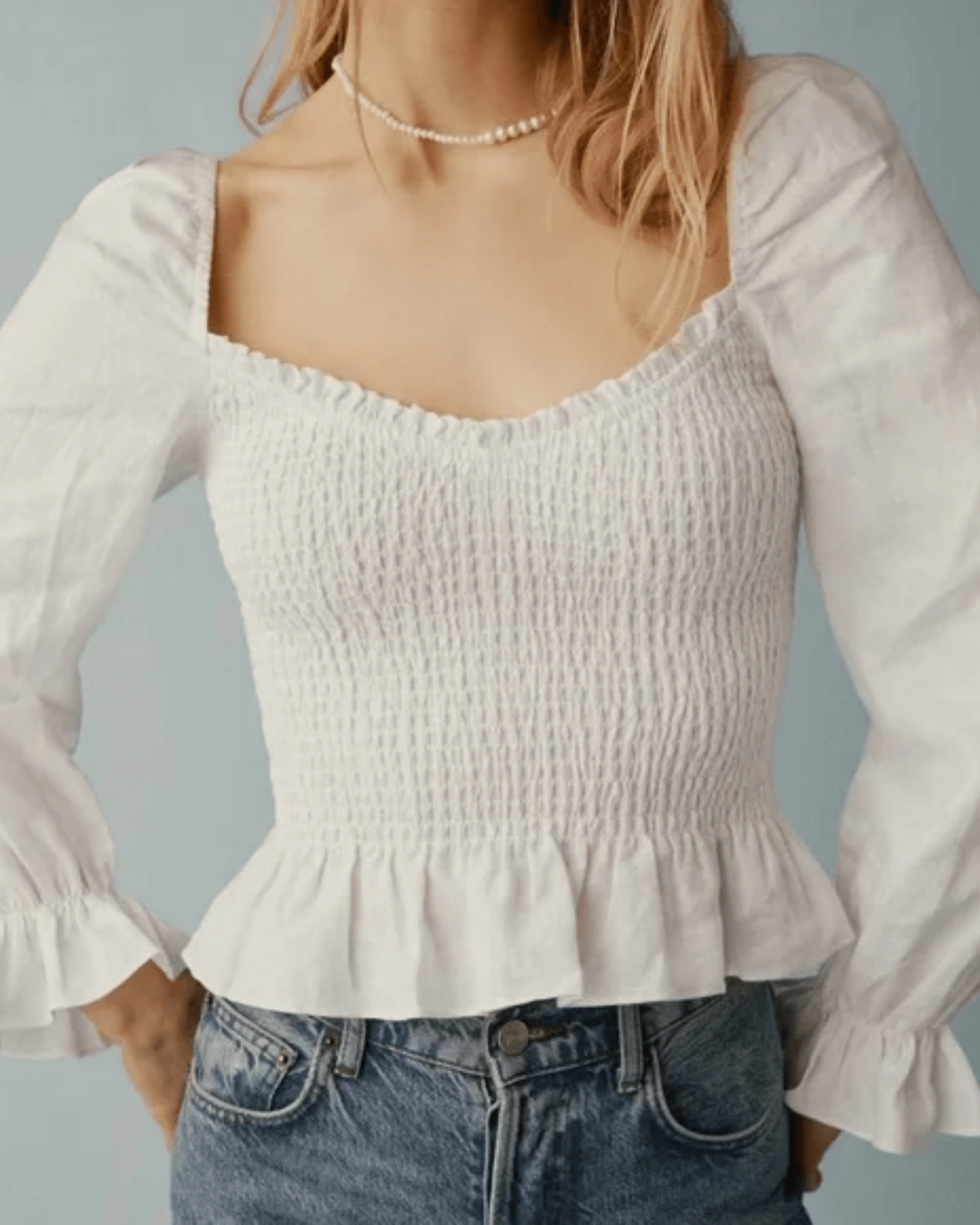 Cambria Linen Top - Endless - UAE Rental and Resale for Women's Fashion