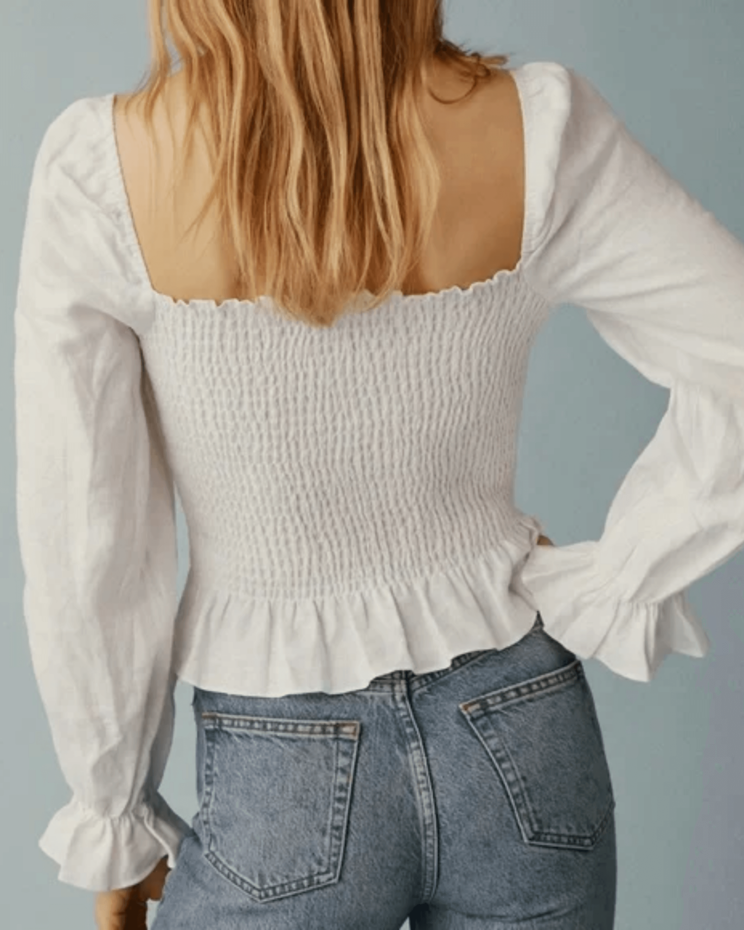 Cambria Linen Top - Endless - UAE Rental and Resale for Women's Fashion