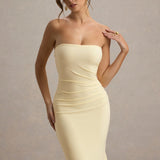 Capria Bandeau Wrap Maxi Dress - Endless - UAE Rental and Resale for Women's Fashion