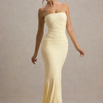 Capria Bandeau Wrap Maxi Dress - Endless - UAE Rental and Resale for Women's Fashion