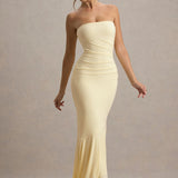 Capria Bandeau Wrap Maxi Dress - Endless - UAE Rental and Resale for Women's Fashion