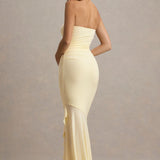 Capria Bandeau Wrap Maxi Dress - Endless - UAE Rental and Resale for Women's Fashion