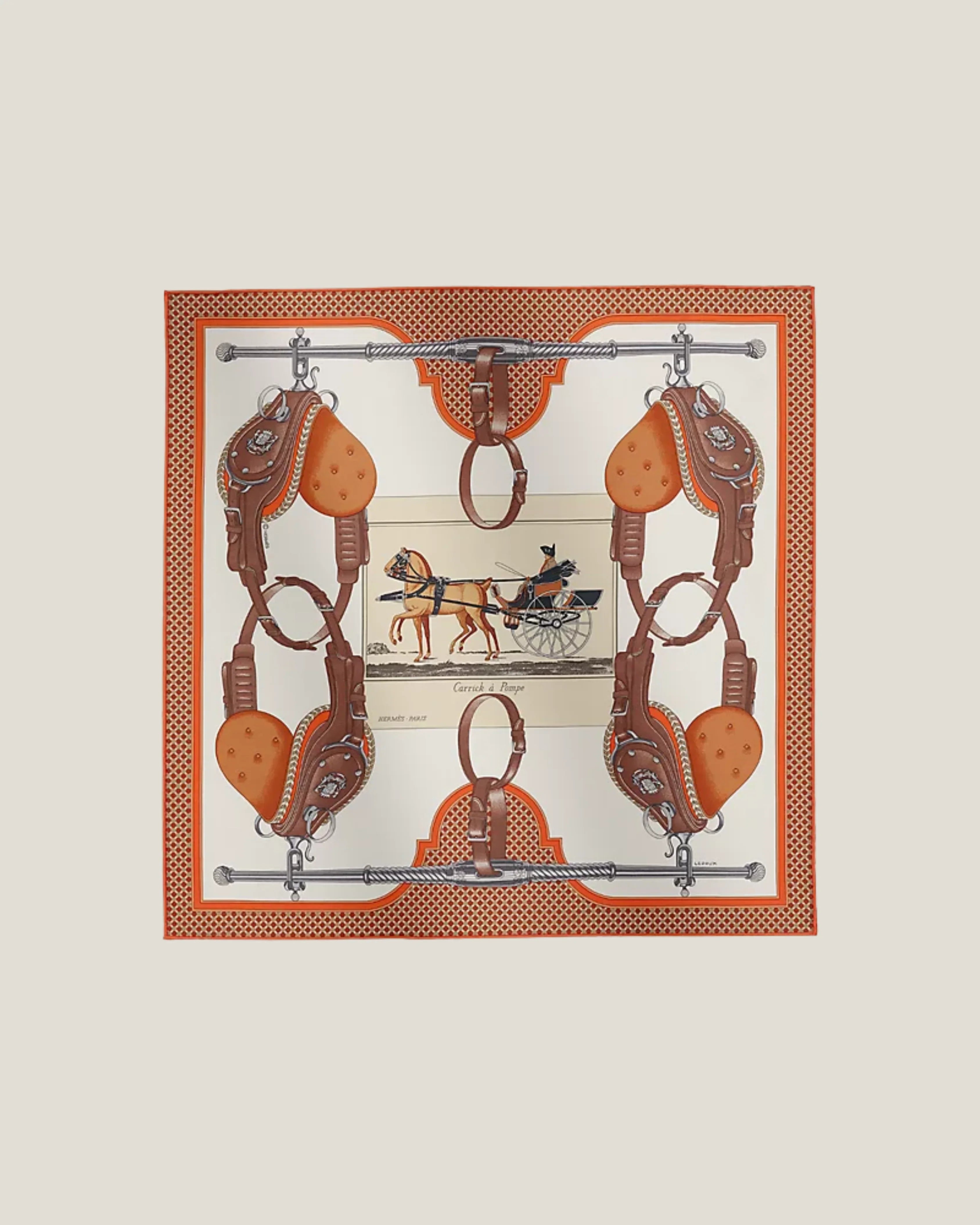 Carrick A Pompe Scarf 45 - Endless - UAE Rental and Resale for Women's Fashion