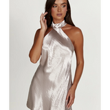 Cartia Bow Halter Micro Mini Dress - Endless - UAE Rental and Resale for Women's Fashion