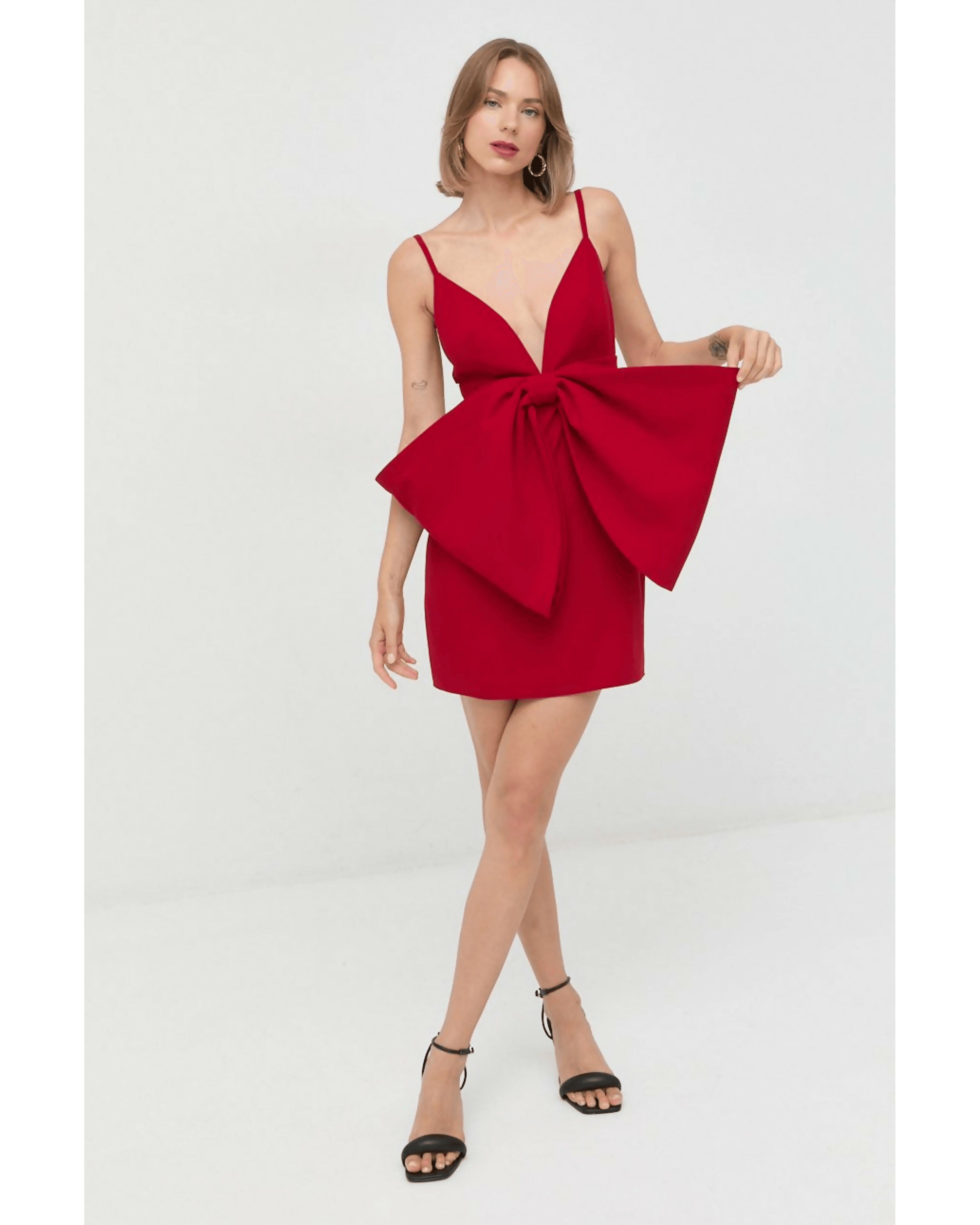Catwalk Doll Dress With Maxi Bow - Endless - UAE Rental and Resale for Women's Fashion