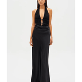 Celine Satin Maxi Dress - Endless - UAE Rental and Resale for Women's Fashion