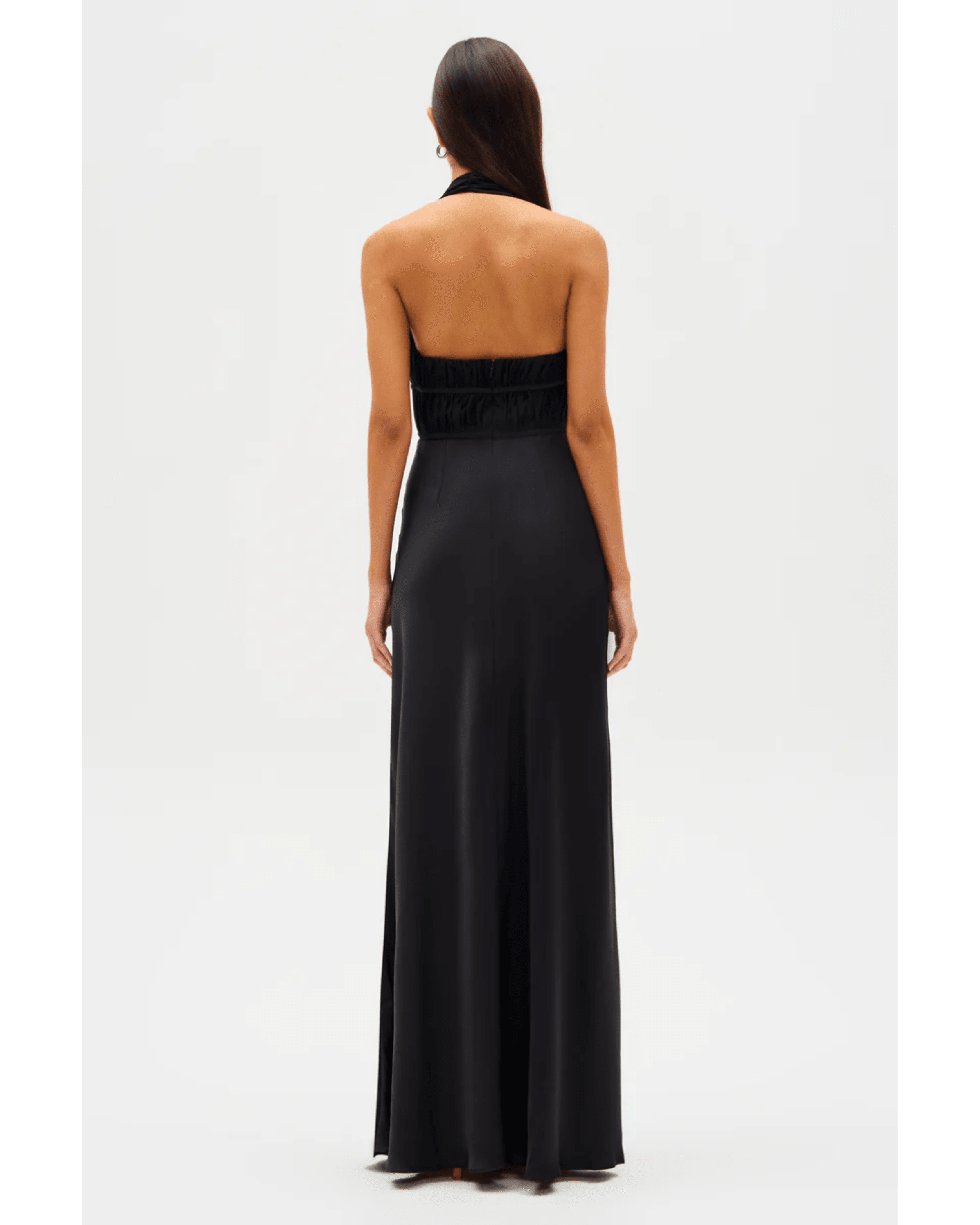 Celine Satin Maxi Dress - Endless - UAE Rental and Resale for Women's Fashion