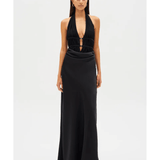 Celine Satin Maxi Dress - Endless - UAE Rental and Resale for Women's Fashion