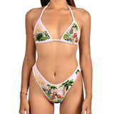 Charli Embellished Premium Tropical Bikini - Endless - UAE Rental and Resale for Women's Fashion
