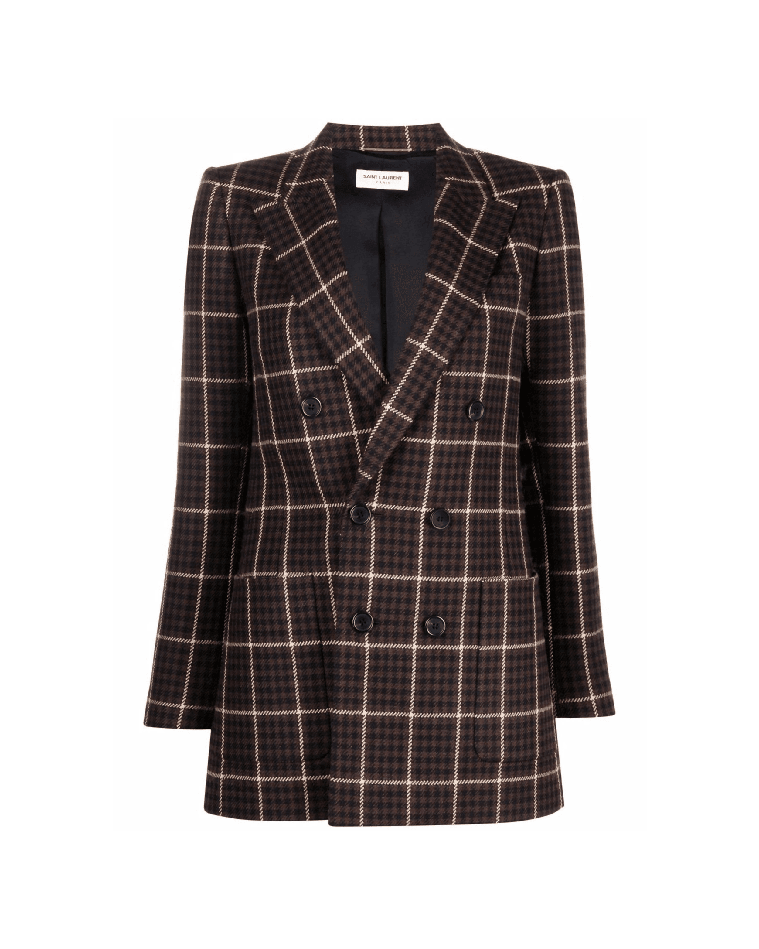 Checked Double-Breasted Blazer - Endless - UAE Rental and Resale for Women's Fashion