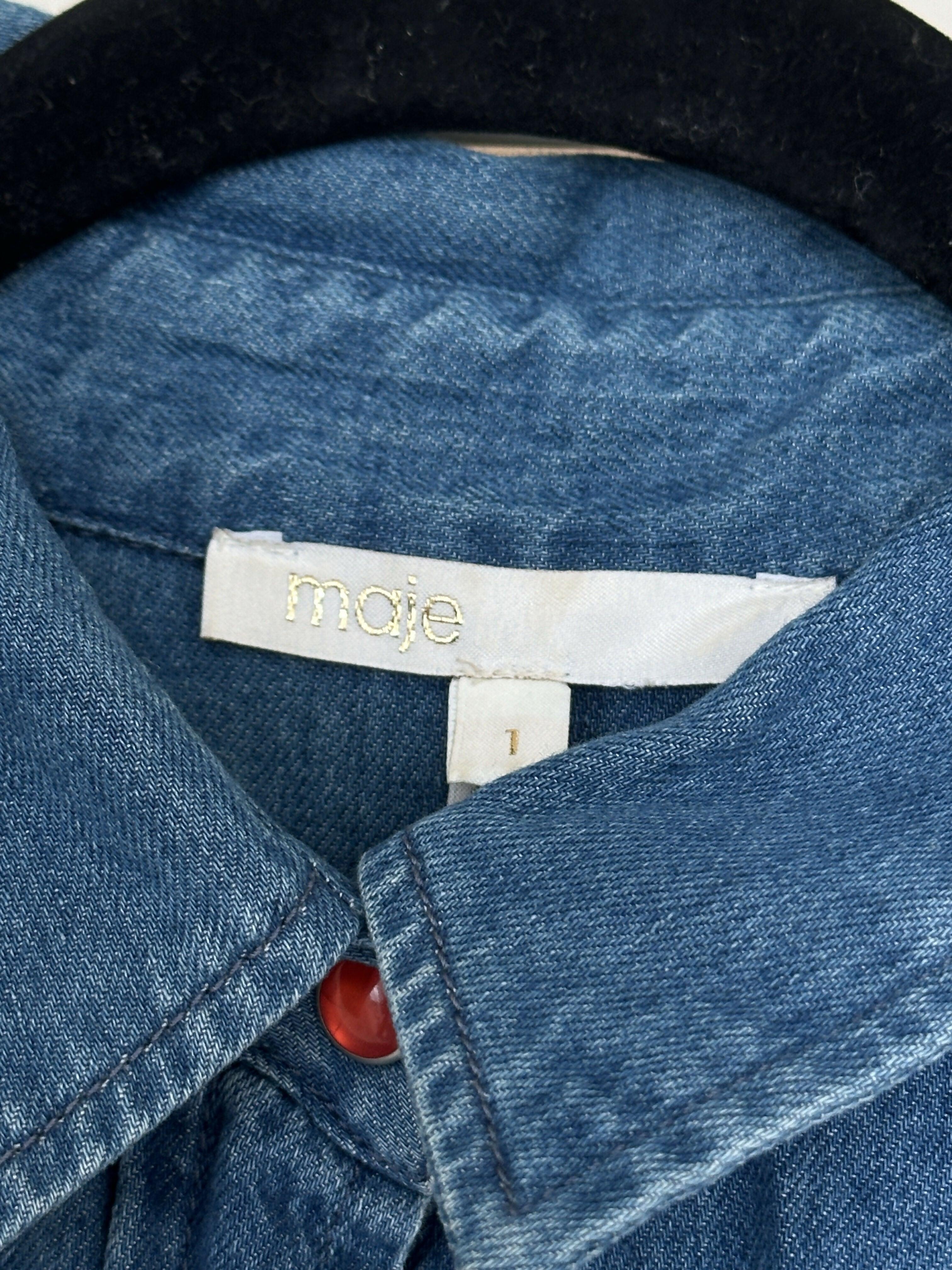 Chianti Denim Long Sleeve - Endless - UAE Rental and Resale for Women's Fashion