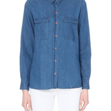 Chianti Denim Long Sleeve - Endless - UAE Rental and Resale for Women's Fashion