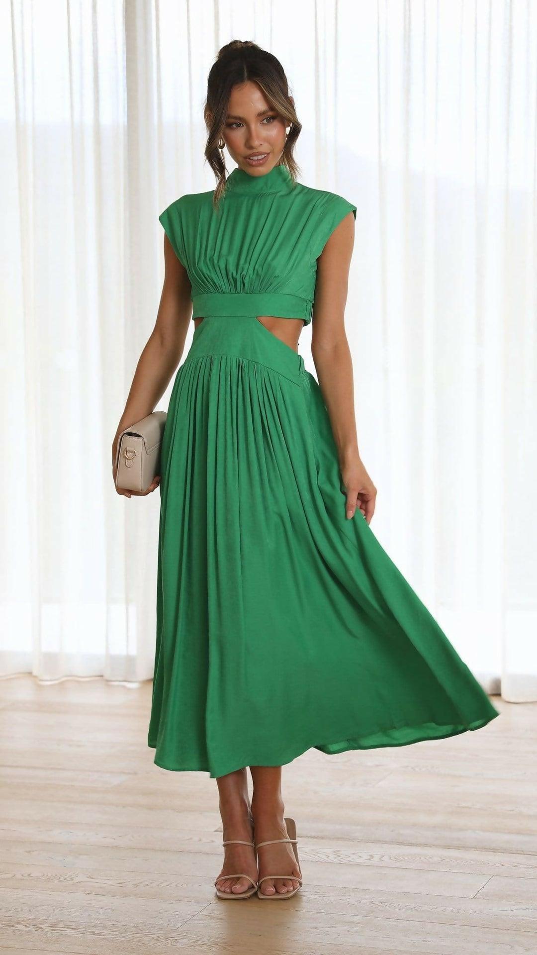 Cindie Midi Dress - Endless - UAE Rental and Resale for Women's Fashion