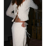 Cleo Bubble Coord Set - Endless - UAE Rental and Resale for Women's Fashion