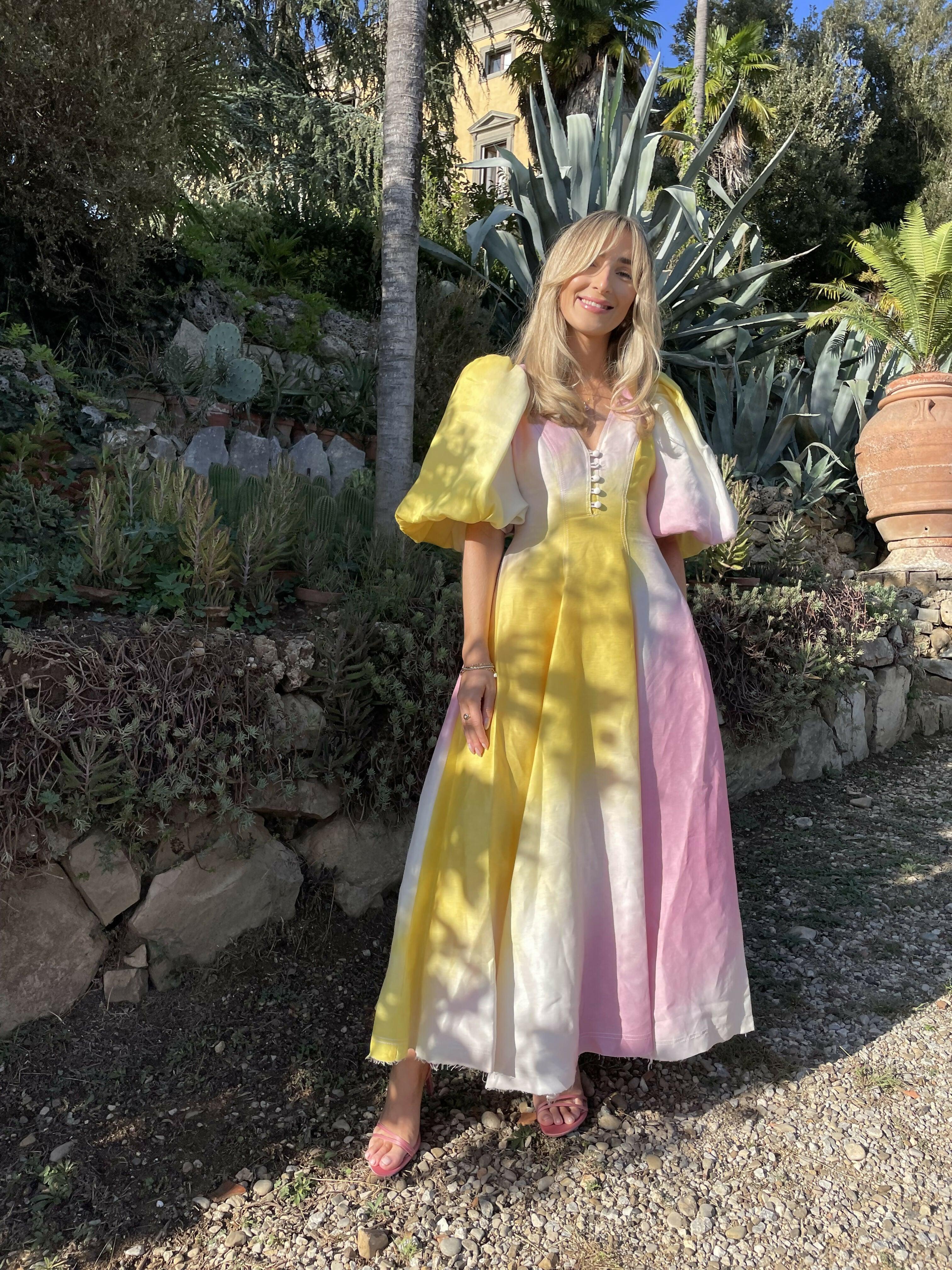 Cloud Burst Midi Dress - Endless - UAE Rental and Resale for Women's Fashion