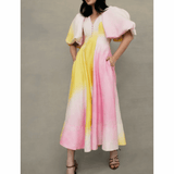 Cloud Burst Midi Dress - Endless - UAE Rental and Resale for Women's Fashion