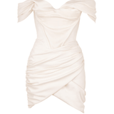 Coraline Ivory Satin Corset Dress - Endless - UAE Rental and Resale for Women's Fashion