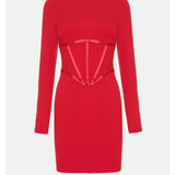 Corset-Waist Jersey Mini Dress - Endless - UAE Rental and Resale for Women's Fashion