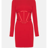Corset-Waist Jersey Mini Dress - Endless - UAE Rental and Resale for Women's Fashion