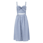 Cotton Checked Sun Dress - Endless - UAE Rental and Resale for Women's Fashion