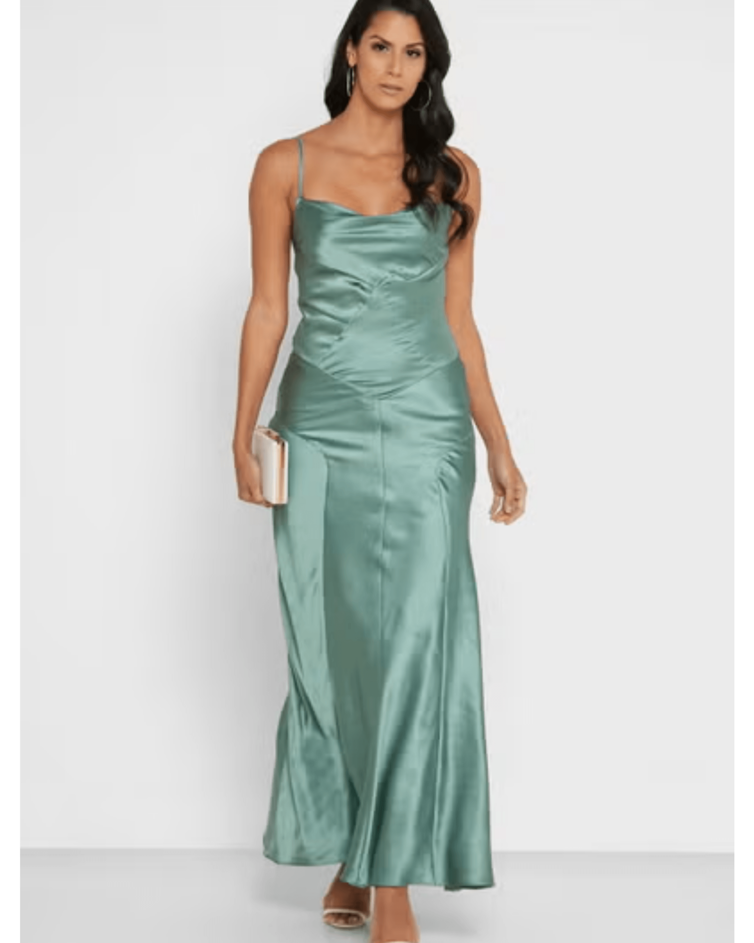 Cowl Neck Cami Dress - Endless - UAE Rental and Resale for Women's Fashion