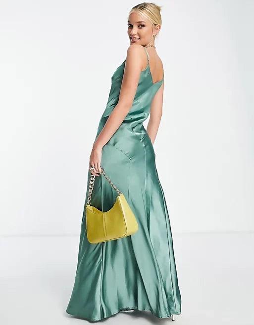 Cowl Neck Cami Dress - Endless - UAE Rental and Resale for Women's Fashion