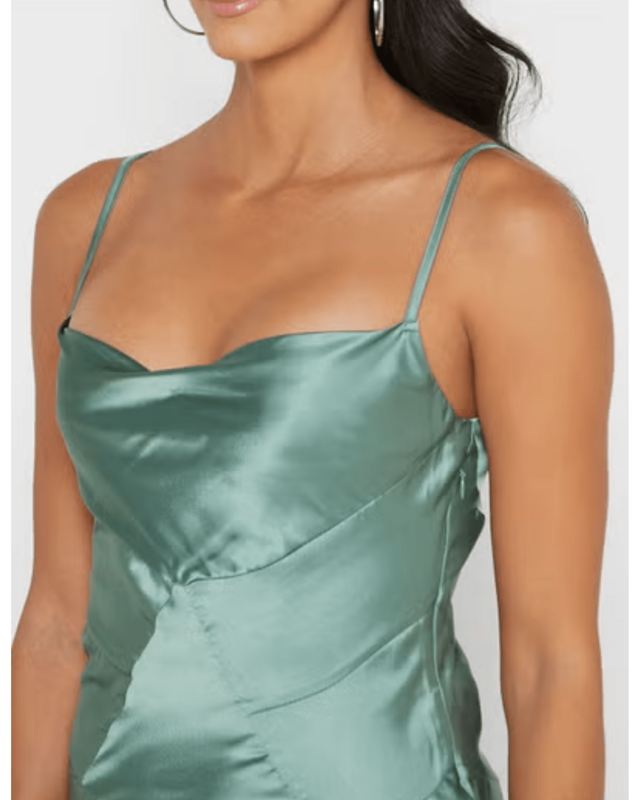 Cowl Neck Cami Dress - Endless - UAE Rental and Resale for Women's Fashion
