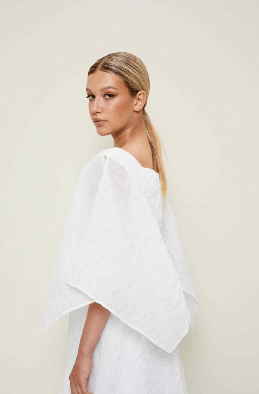 Cream Long Dress - Endless - UAE Rental and Resale for Women's Fashion