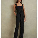 Cross Back Belted Jumpsuit - Endless - UAE Rental and Resale for Women's Fashion