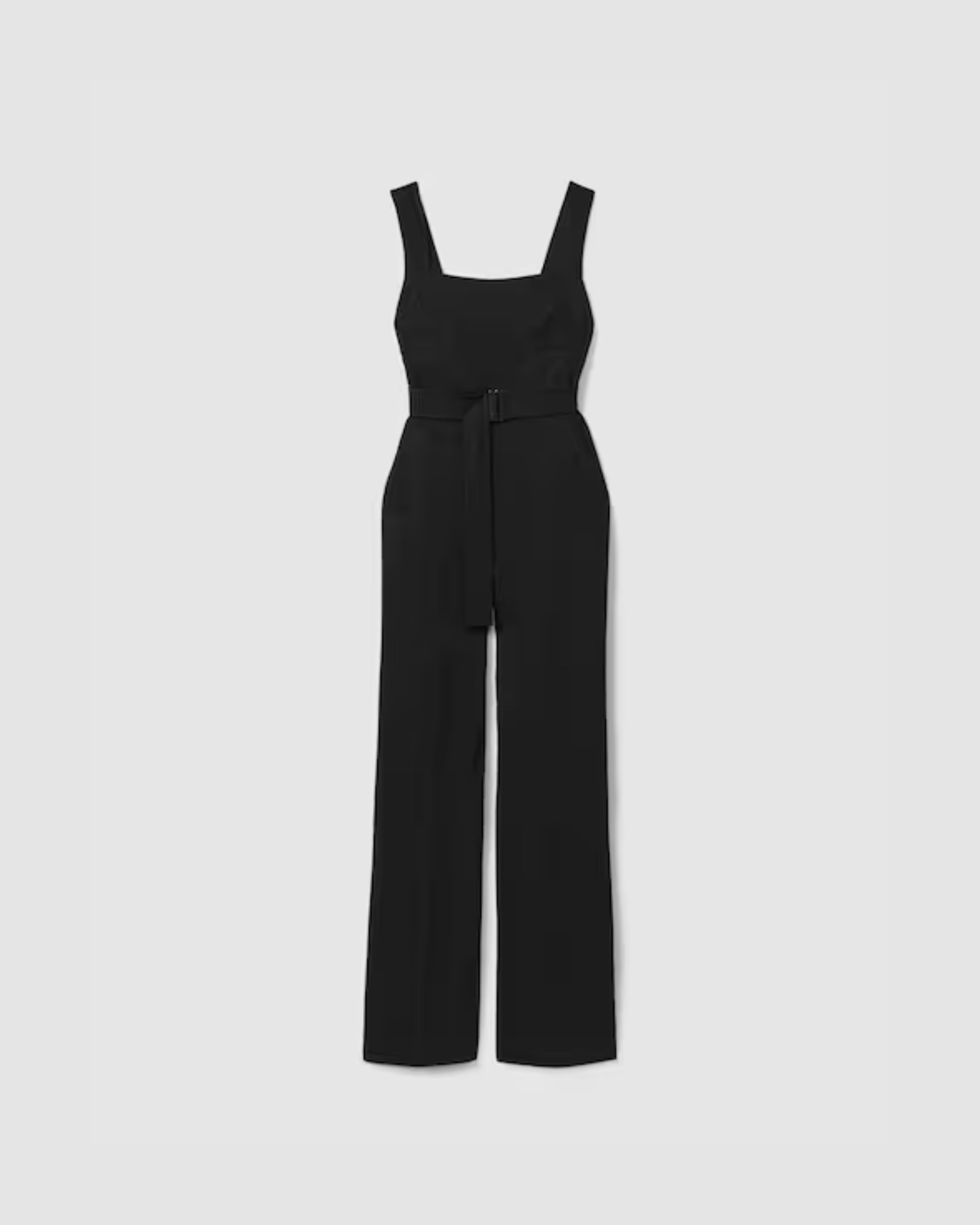 Cross Back Belted Jumpsuit - Endless - UAE Rental and Resale for Women's Fashion