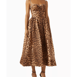 Crush Panelled Midi Dress - Endless - UAE Rental and Resale for Women's Fashion