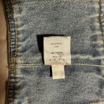 Crystal-Embellished Denim Crop Top - Endless - UAE Rental and Resale for Women's Fashion