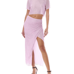 Crystal-Embellished Mesh Midi Skirt - Endless - UAE Rental and Resale for Women's Fashion