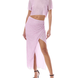 Crystal-Embellished Mesh Midi Skirt - Endless - UAE Rental and Resale for Women's Fashion