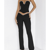 Crystal Trimmed Co-ord Sets - Endless - UAE Rental and Resale for Women's Fashion