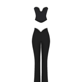 Crystal Trimmed Co-ord Sets - Endless - UAE Rental and Resale for Women's Fashion