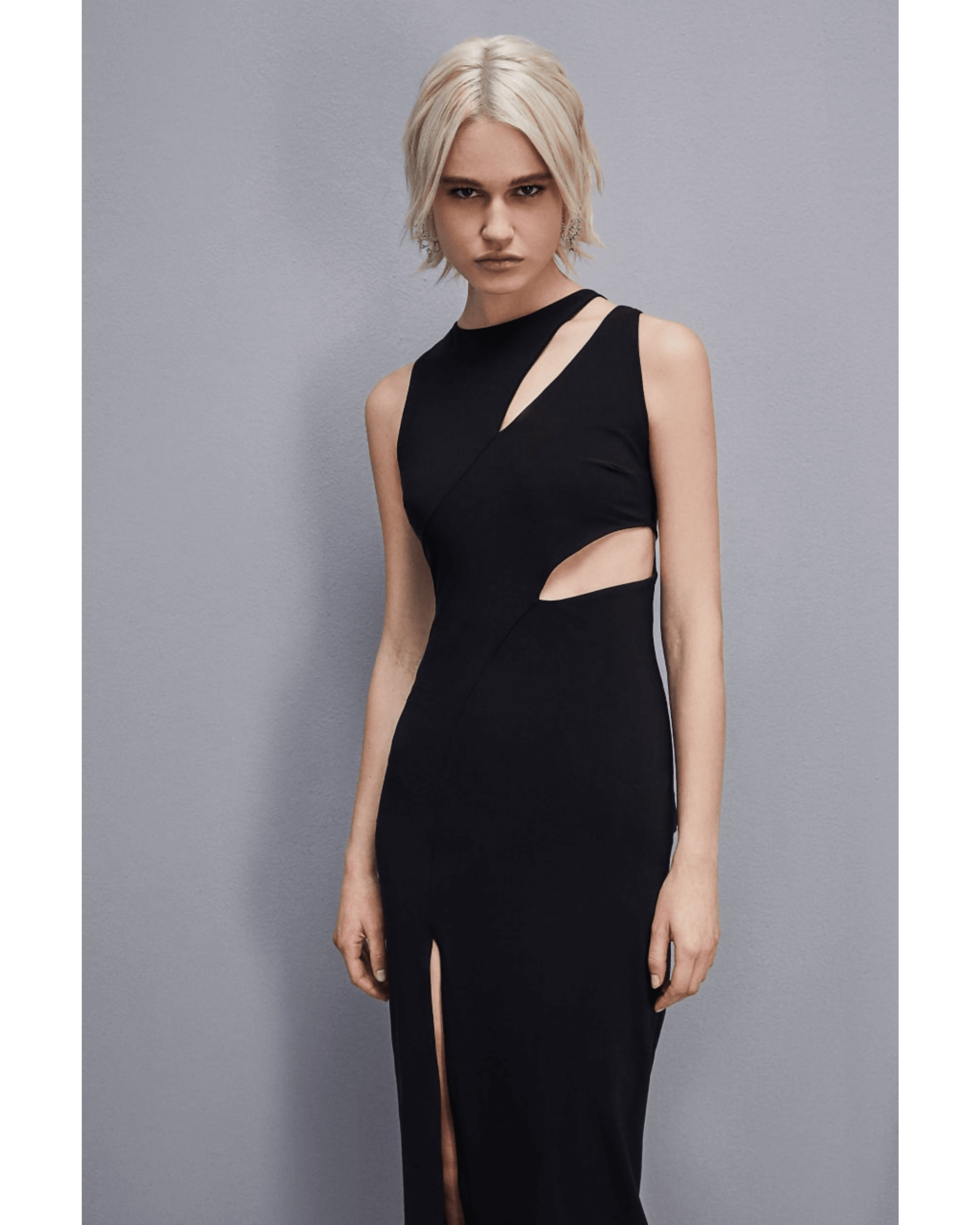 Cut-out Jersey Dress - Endless - UAE Rental and Resale for Women's Fashion