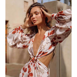 Cut Out Maxi Dress - Endless - UAE Rental and Resale for Women's Fashion